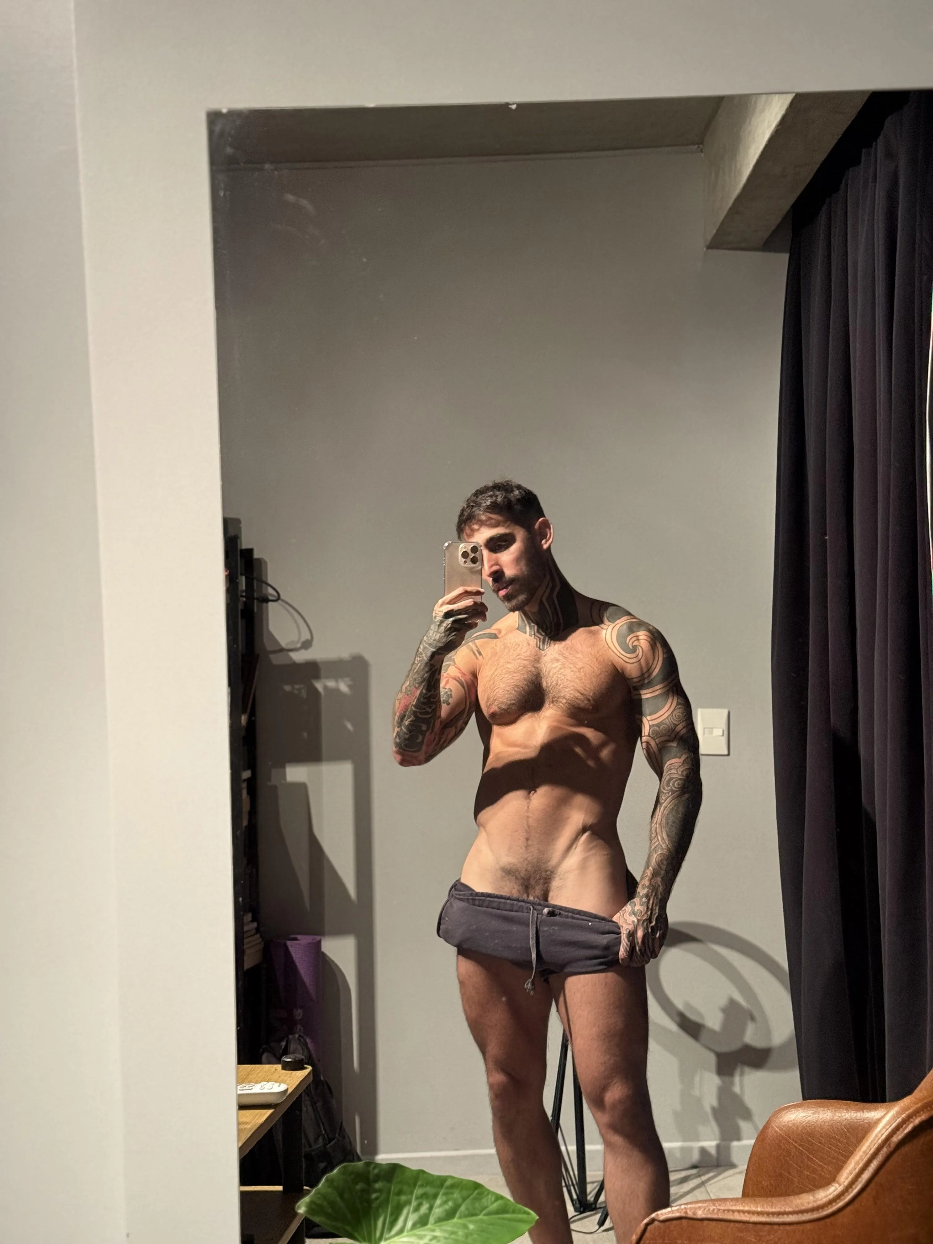  Is it too early in the morning to be this turned on? 