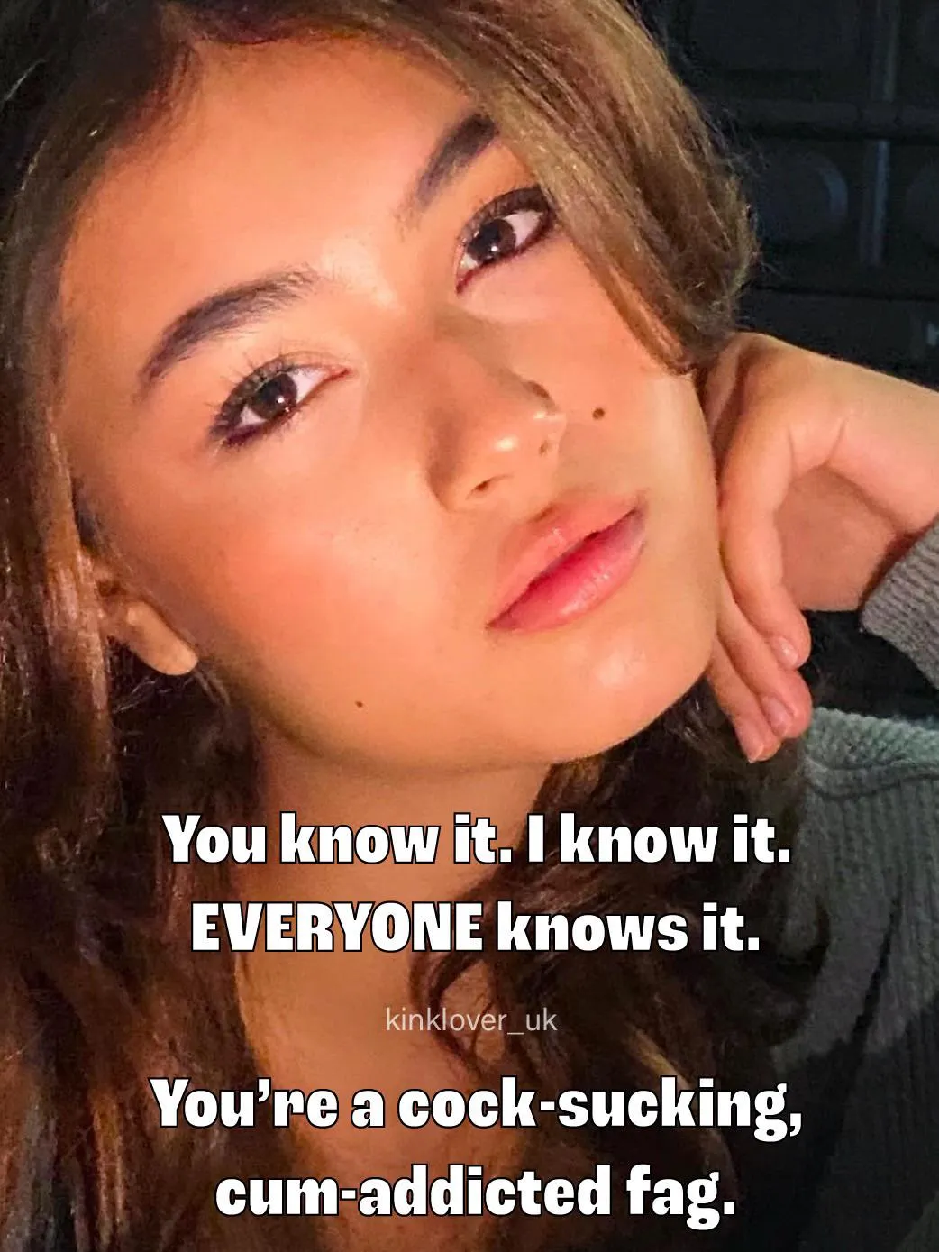 She’d given you no choice but do do what you did. But, it’s out there now - you may as well lean into it… [ImageFap: kinklover_uk]