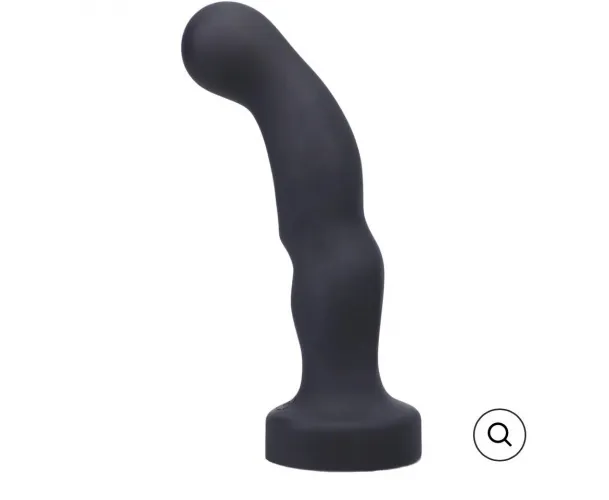 Should a toy like this be inserted at this angle during doggy, or head turned up?