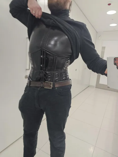 Went to work like this 