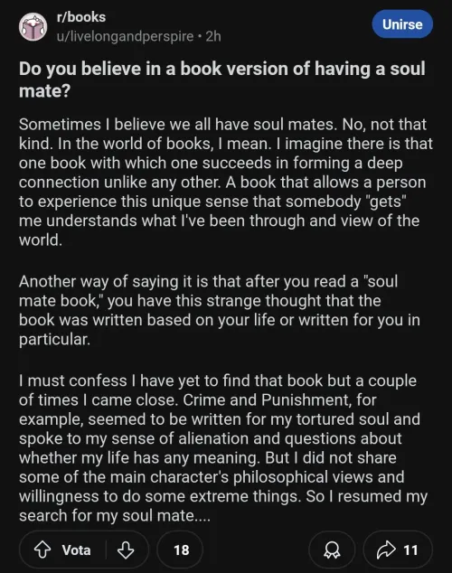 Why are books such jerks! They just want a quick fuck and I want lifelong commitment