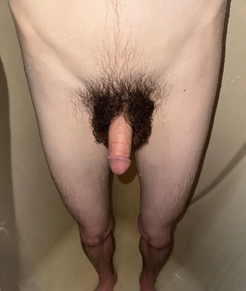 (25) Even a hot shower doesn’t help my softie grow that much 