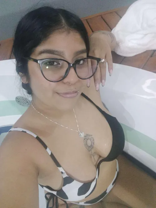 enjoying a day in the jacuzzi!