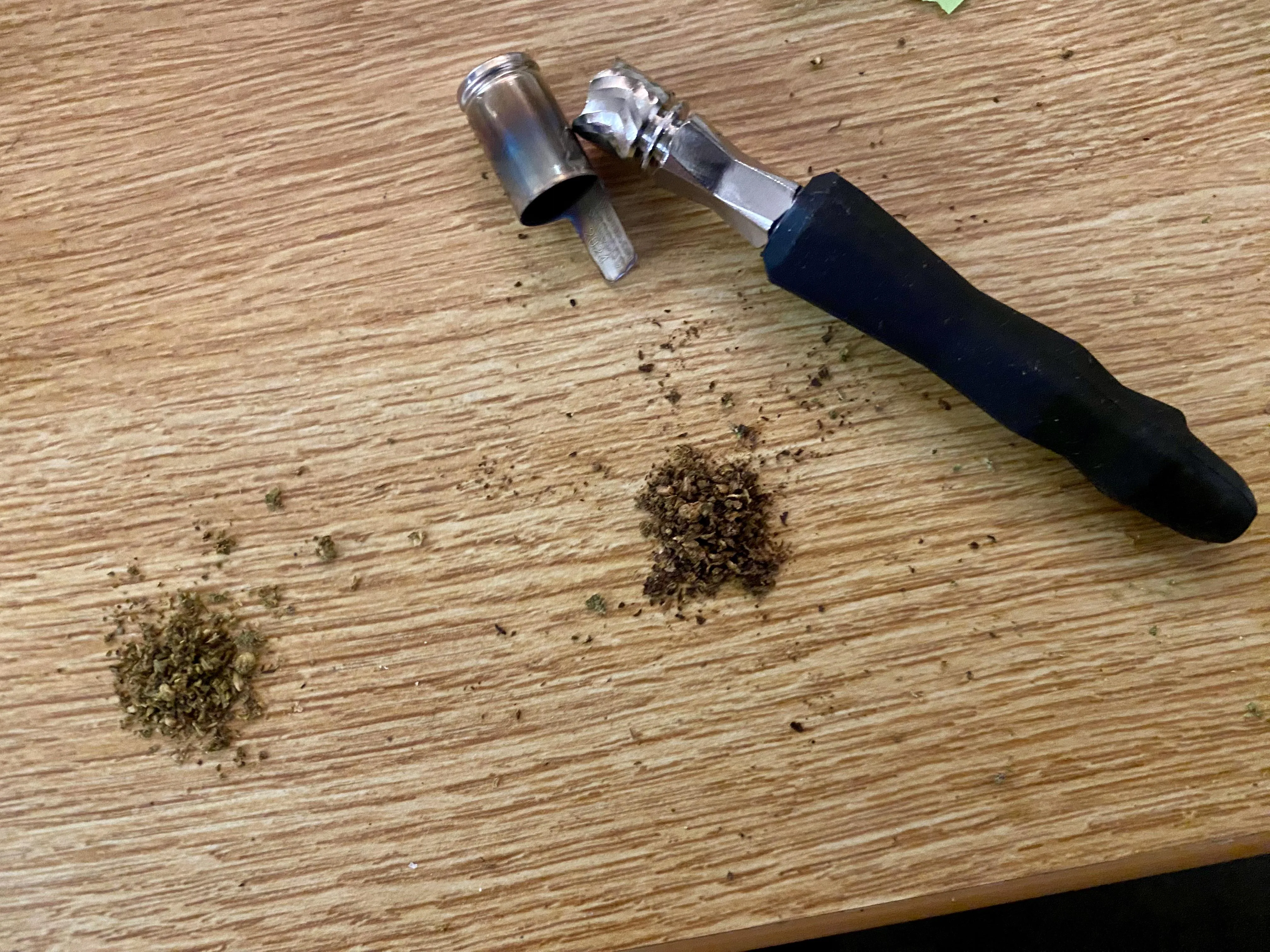 First two bowls of the b… high as balls rn. Which color roast is better?