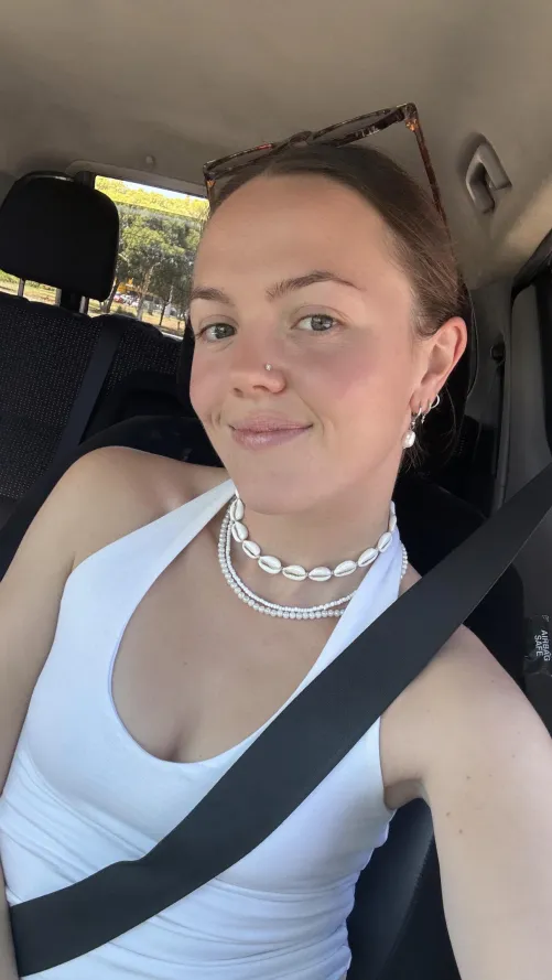 I love summer time, i get to wear less