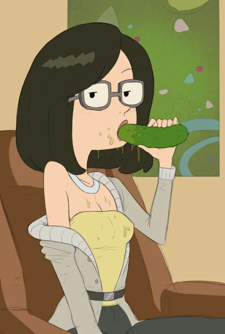 I think she's hinting at something [Dr Wong, Rick and Morty] (haich)