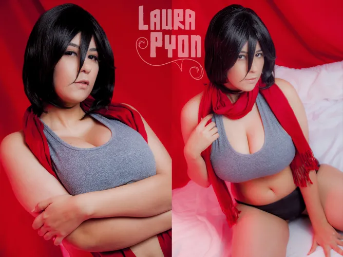 Mikasa is ready to spar with you! [Attack on Titan] (Laura Pyon)