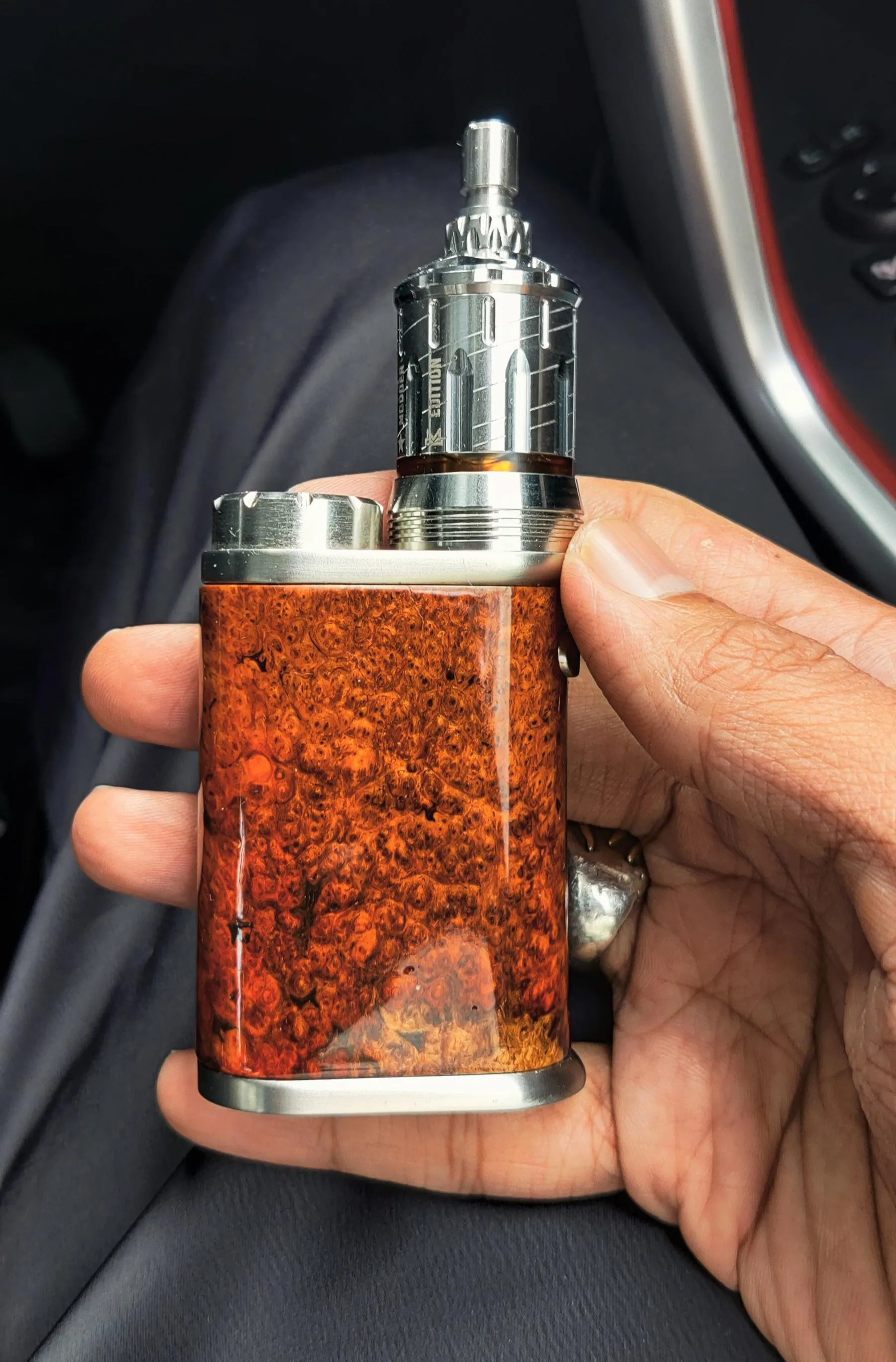 Really nice pattern on this stabwood