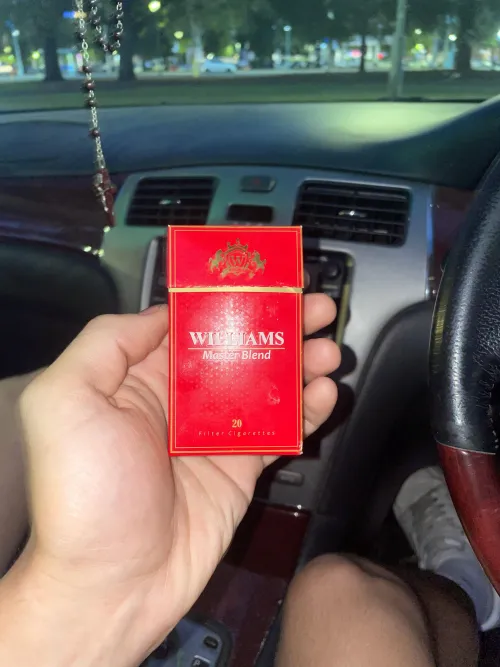 red williams cigarettes from indonesia 