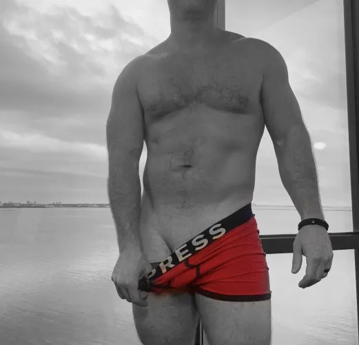 Splurged and got a room with a view