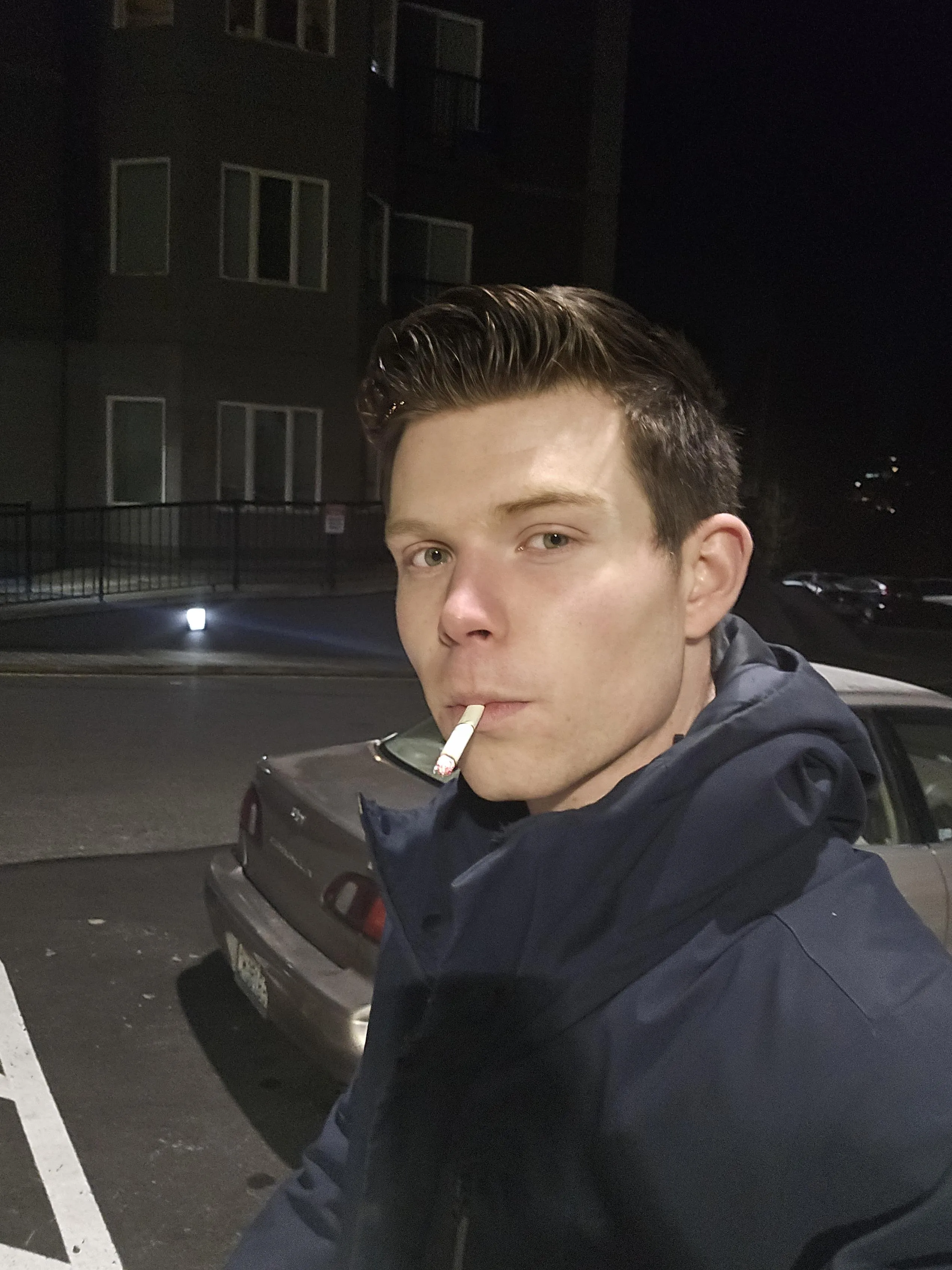 Sup felllow smokers. Camel Blend 01 on a below freezing night.