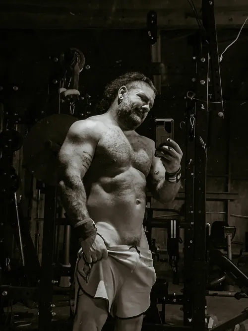 Who's up for a post-workout shower? 