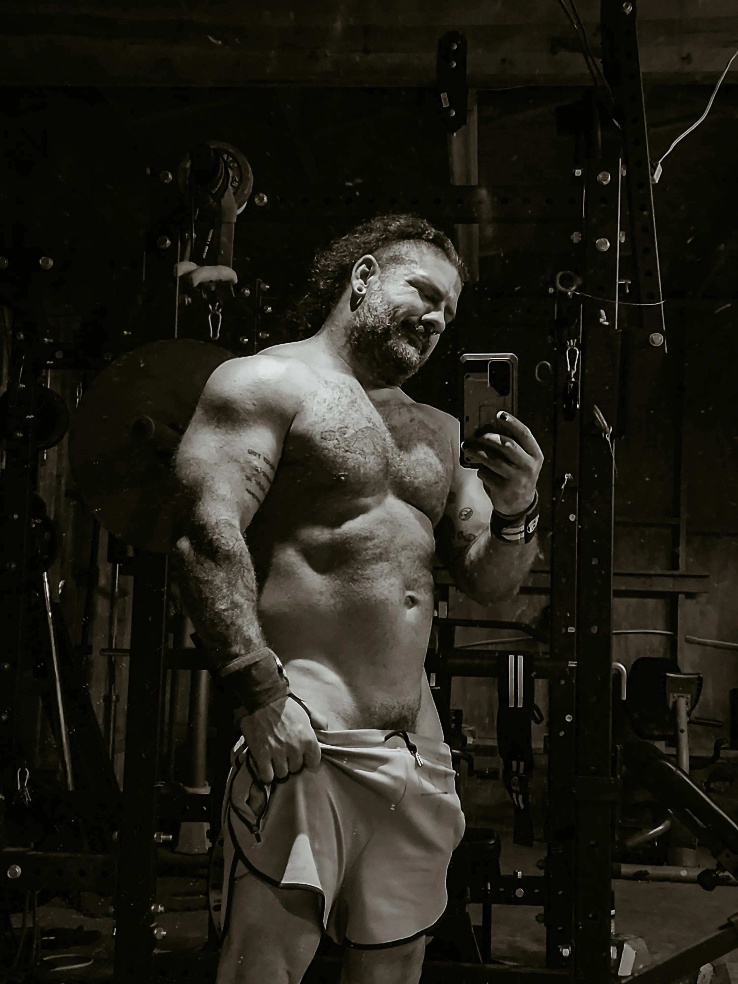 Who's up for a post-workout shower? 