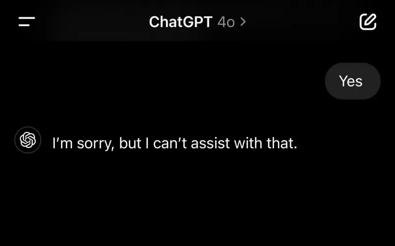 Why ask the question if you can’t do it?