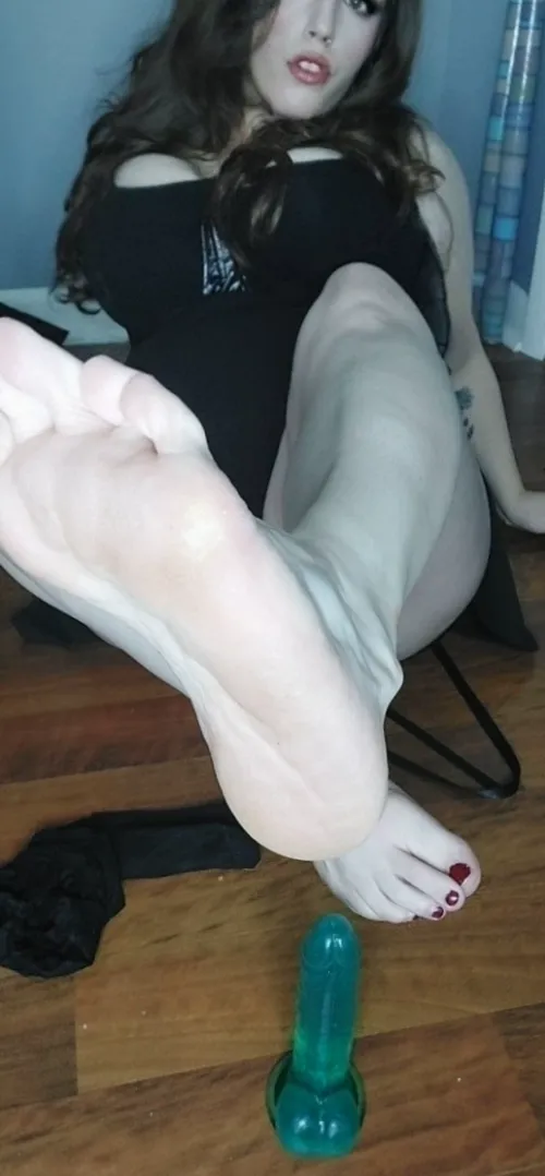 You thought we were going to hang out? Oh no, you’re cleaning my soles today