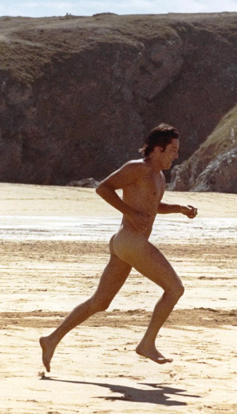 Alain Delon, French actor and producer (throwback) in 