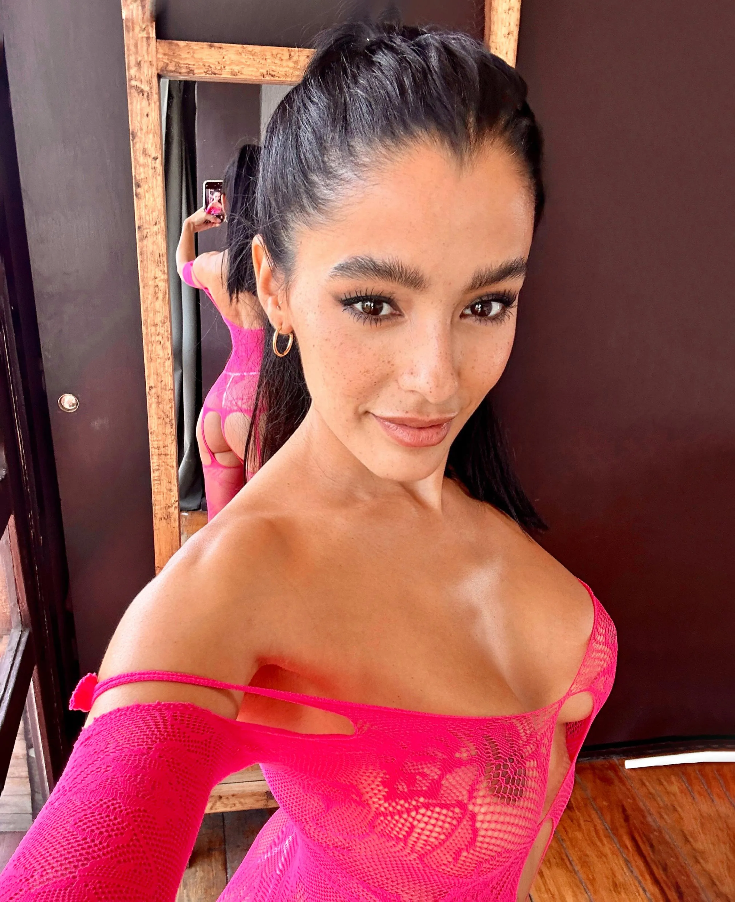 Ashy doll wrapped for a gift