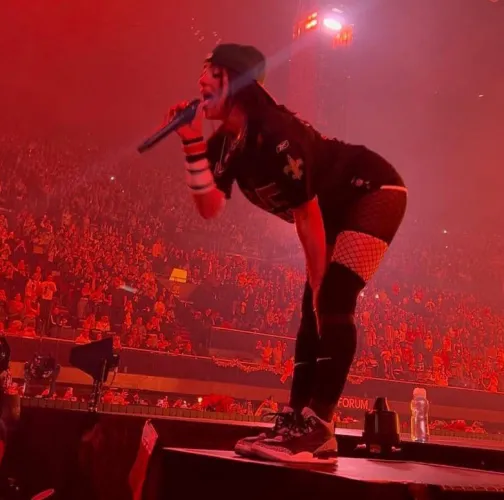Billie On Stage At The Kia Forum-12/15/24
