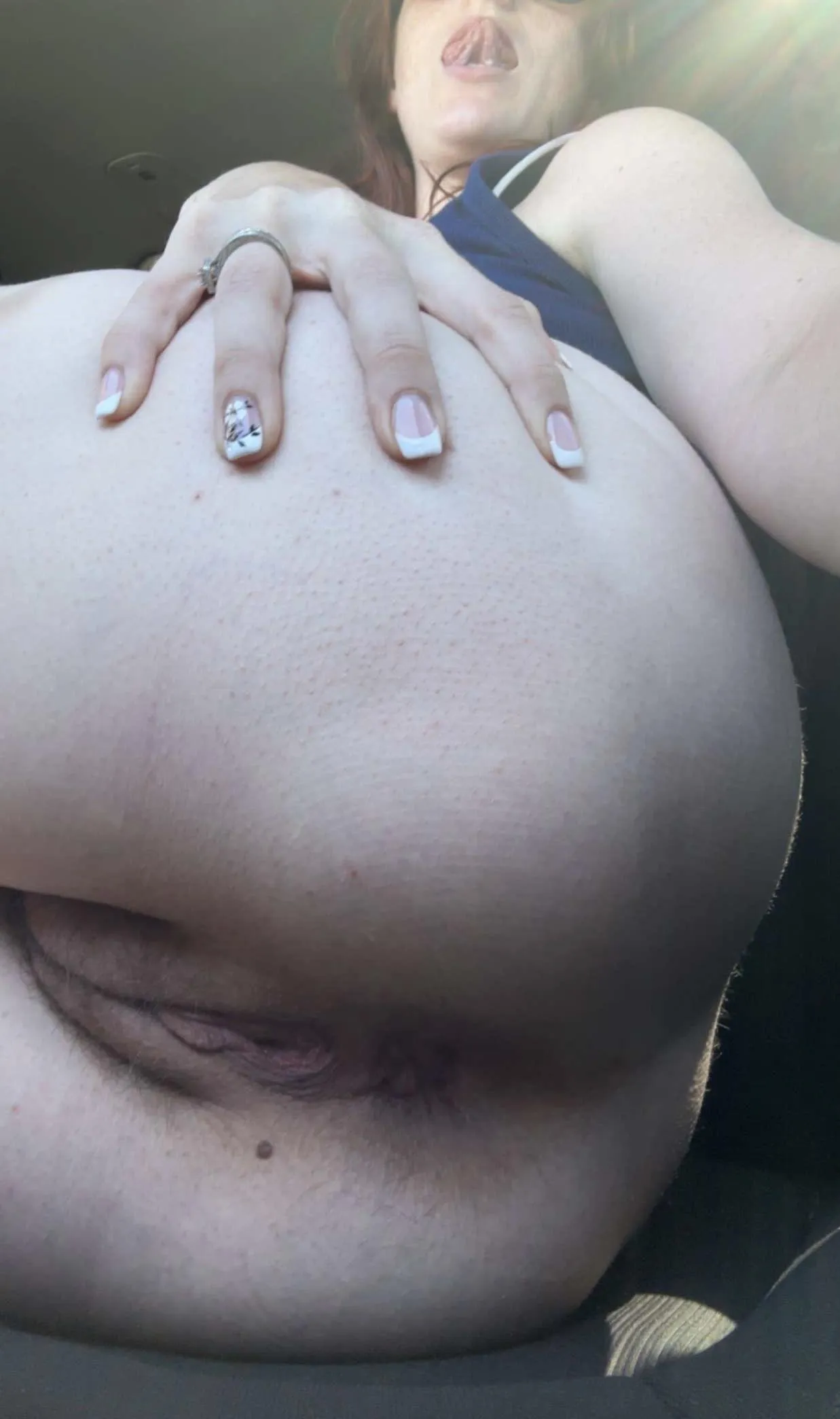 Excuse me do you mind if I sit on your face..