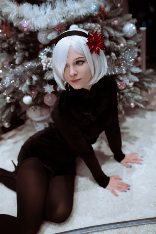 Holiday 2B cosplay by Evenink