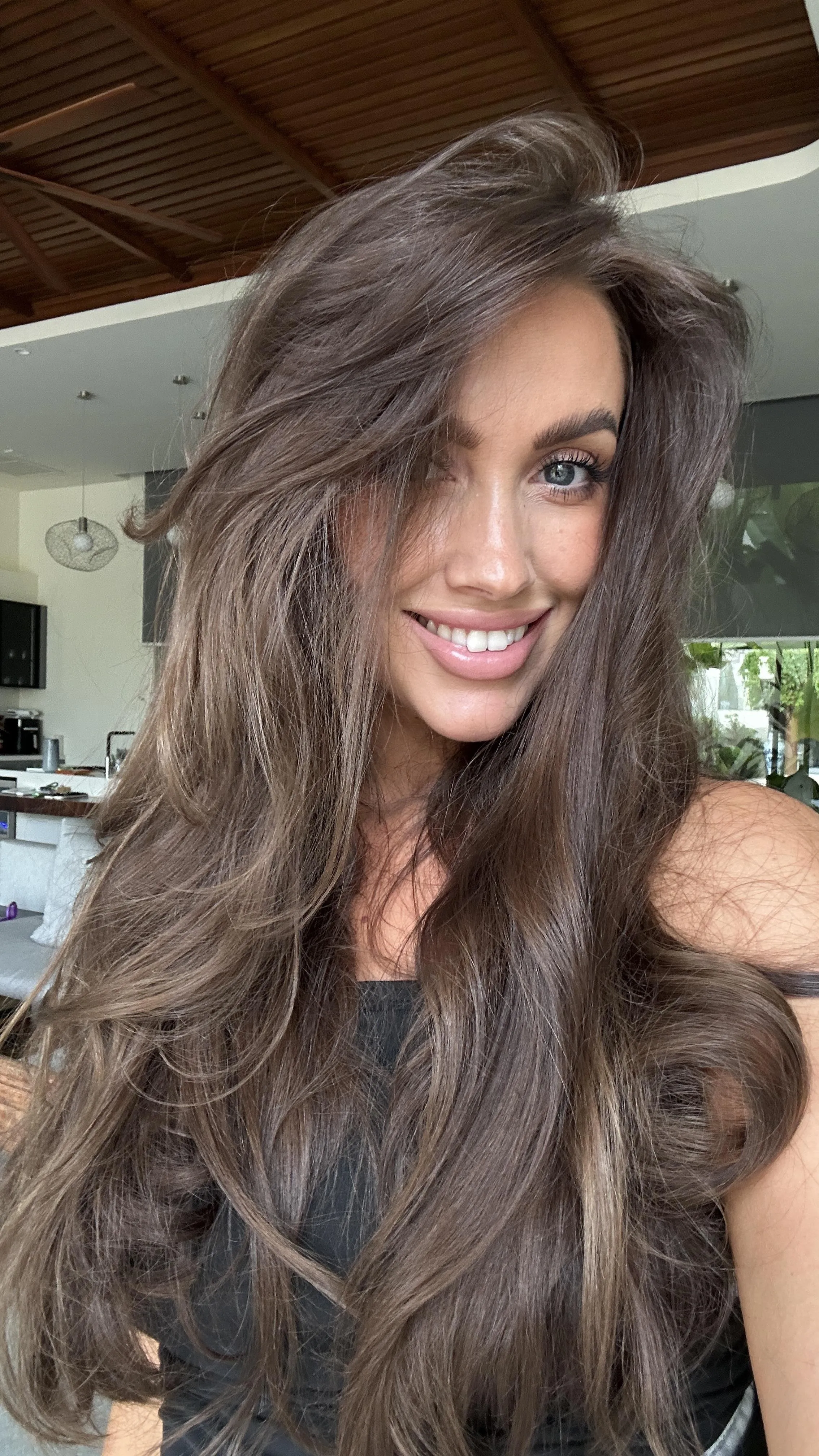 I'm glowing with joy 