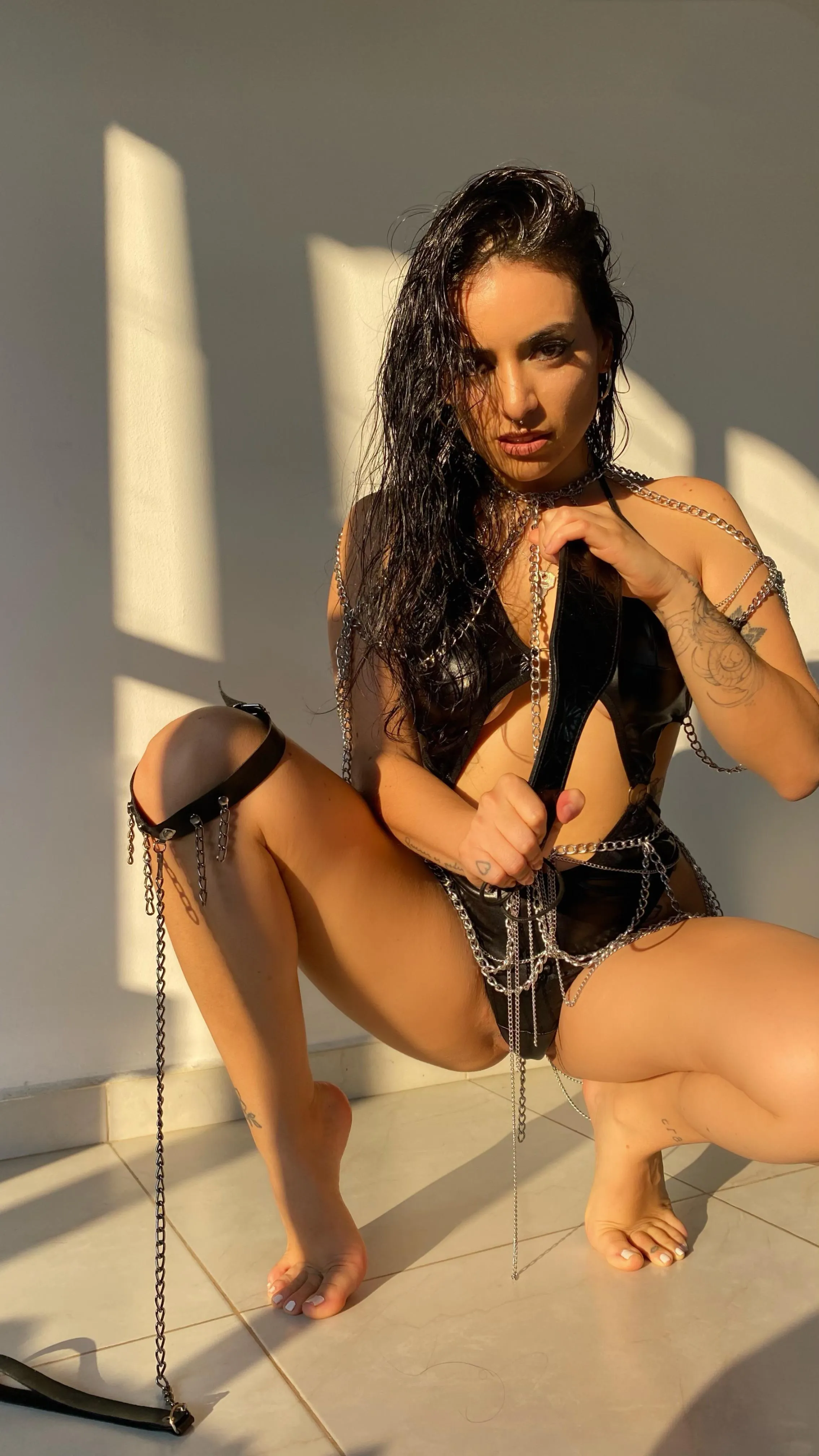 Instructions for self punishment on your balls. Think you can take the pain?