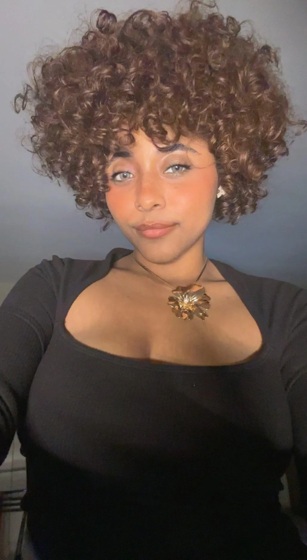 Just a selfie before having my dinner