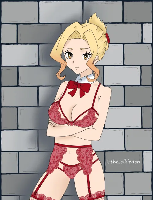 Luna in lingerie
