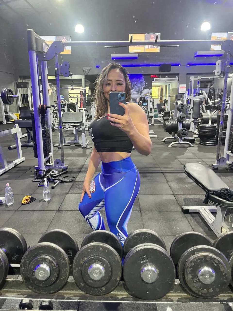 Not just pretty face, I'm fit and totally in shape