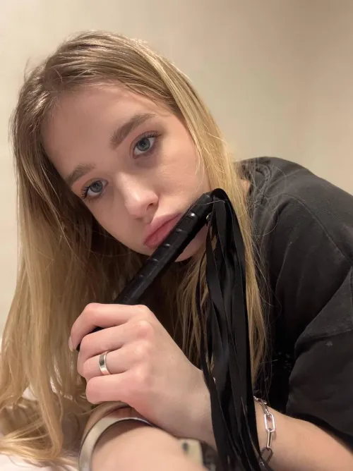 Raise me with a good spanking. [f]