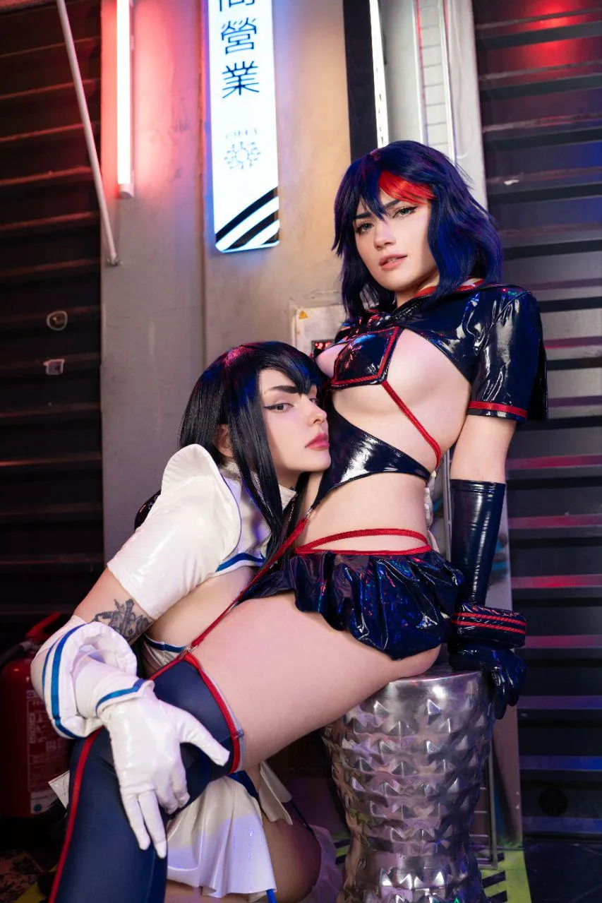 Ryuko Matoi by CarryKey, Satsuki Kiryuin by Hioshicos
