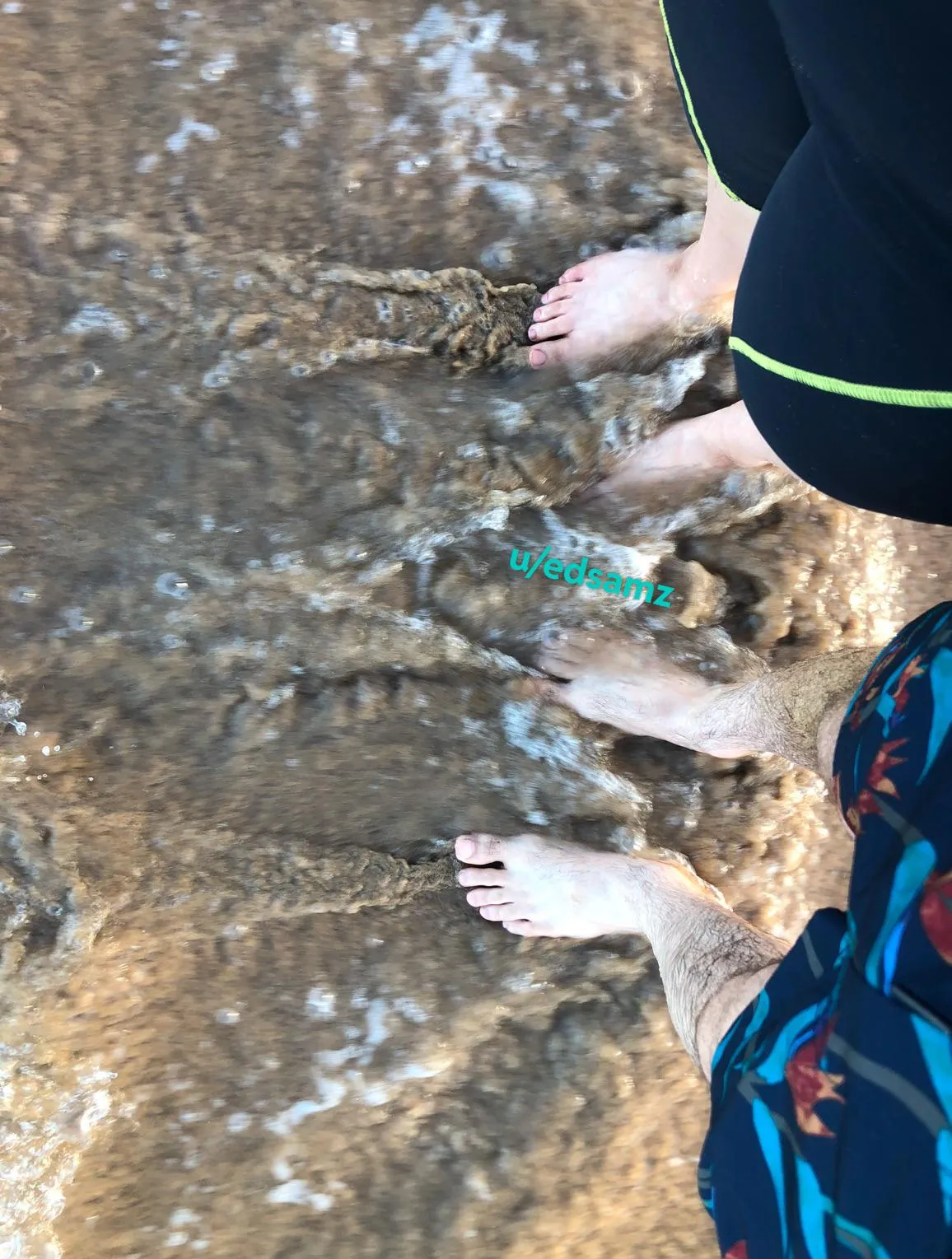 Would u lick our sandy feet after?