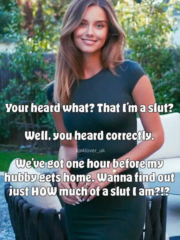 Coming home to a wife who looks like her, and behaves like her - perfect!