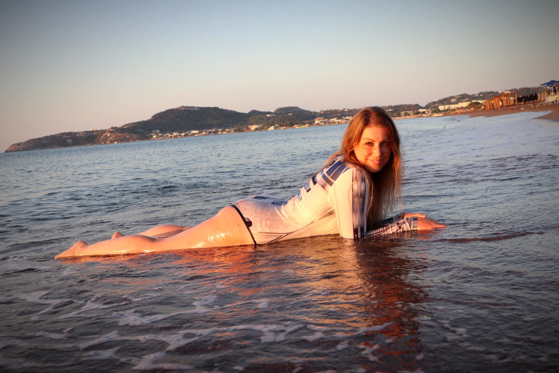 Flying from Germany to Greece is one thing. Now I just need someone to sit on top of my ass!