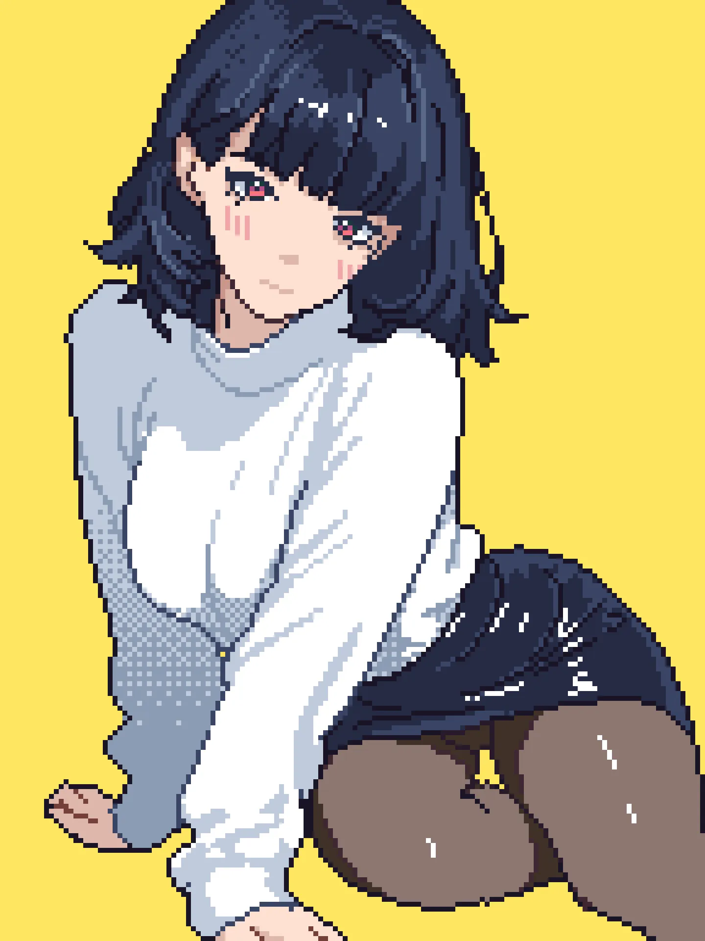 Hi! Trying to do pixel art (usually do digital/traditional). All feedback / tips are welcome :)