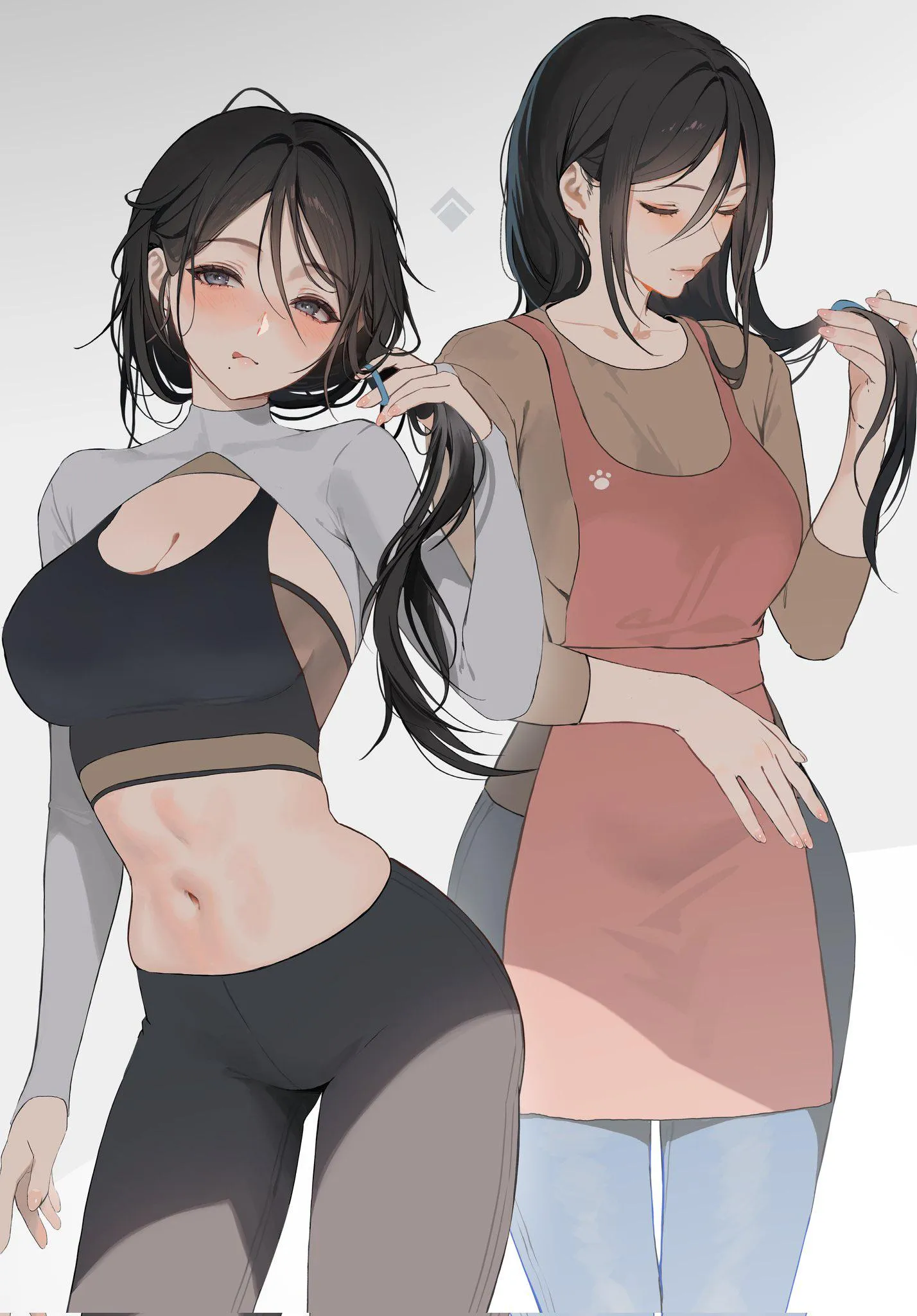 Mom and daughter [OC]