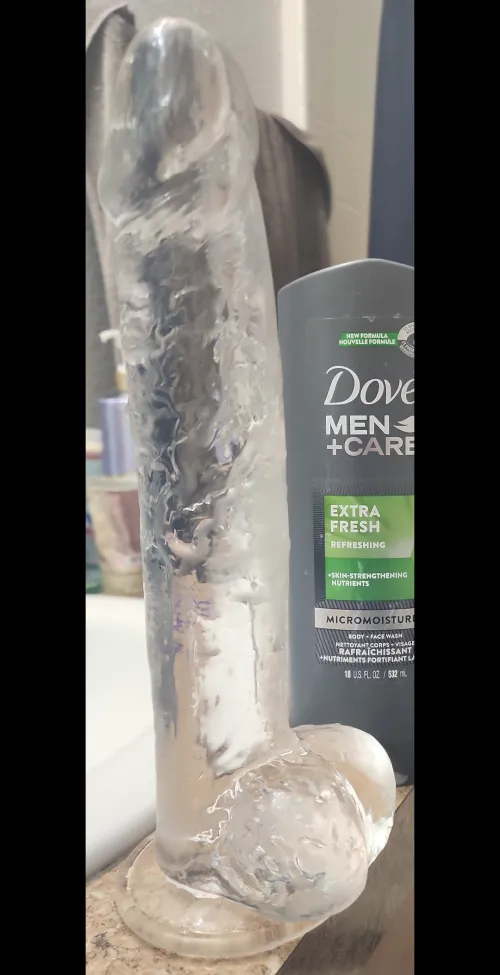 Need some suggestions and support to handle my wife's new dildo. 