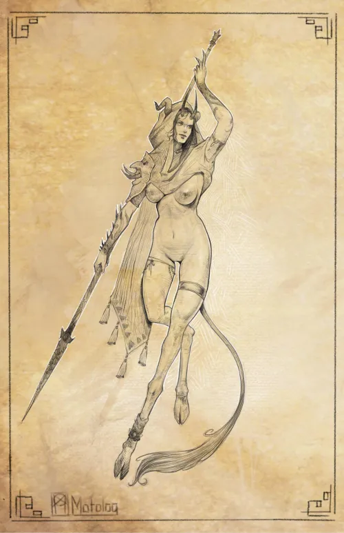 [OC] forest creature 