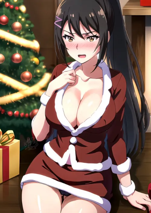 Sae Chabashira is in a holiday mood! Who wants milk? (@ManzoMars on Twitter/X)