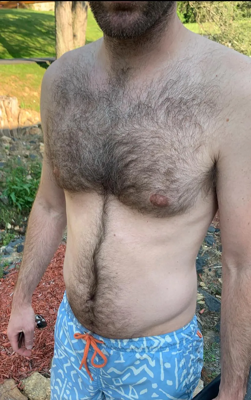 Turns me on when my shirt is off and I notice other guys looking