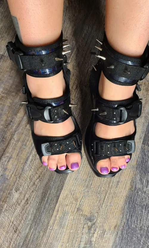 Webbed and dangerous.