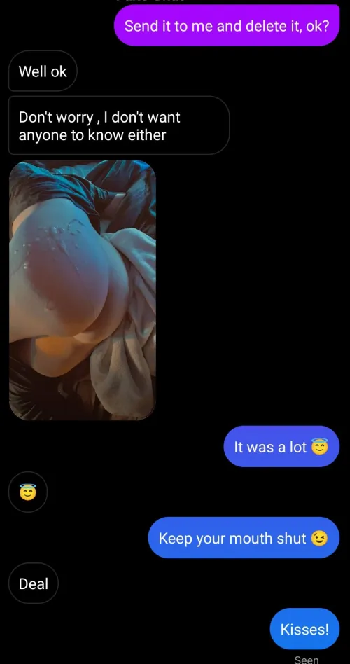 Your best friend and your girlfriend can't really keep a secret from you, can they?