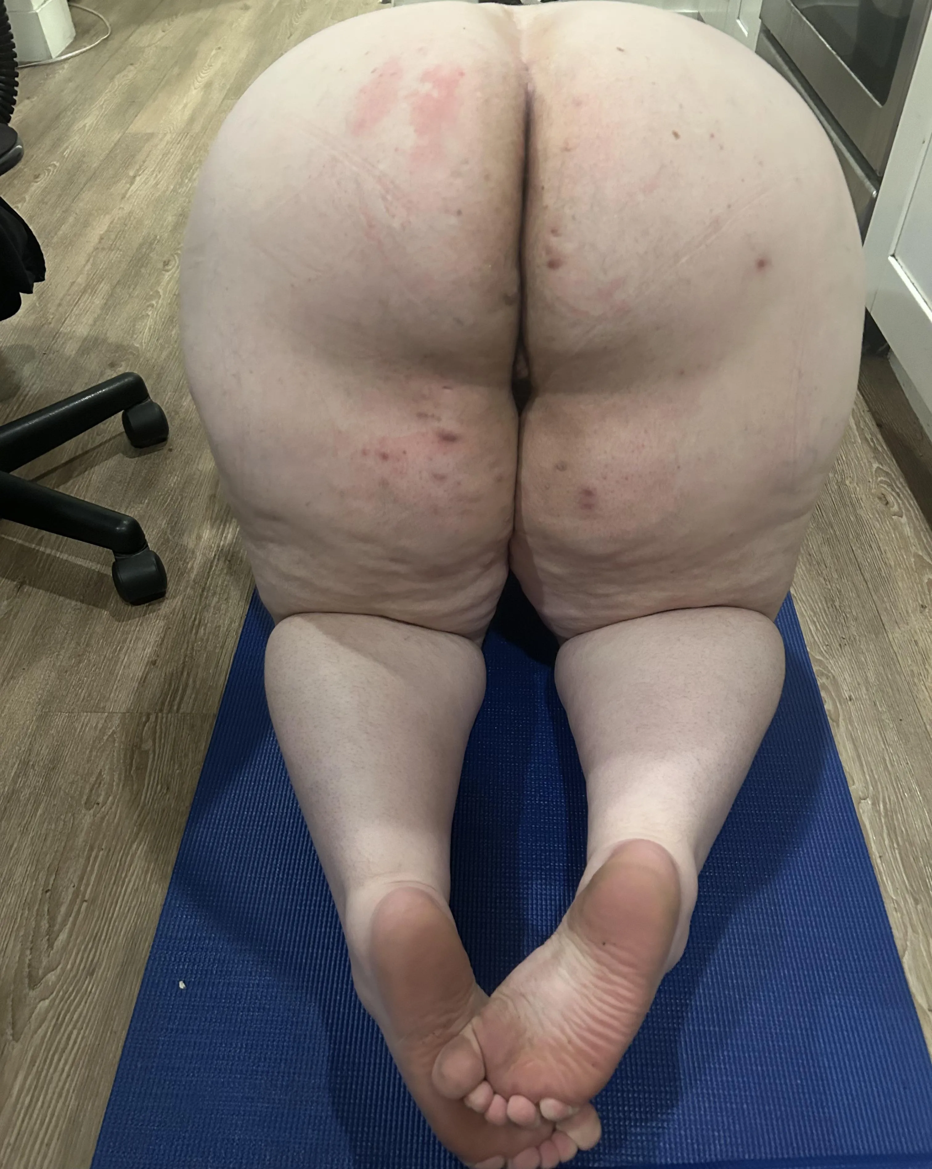 A very fat ass that needs using