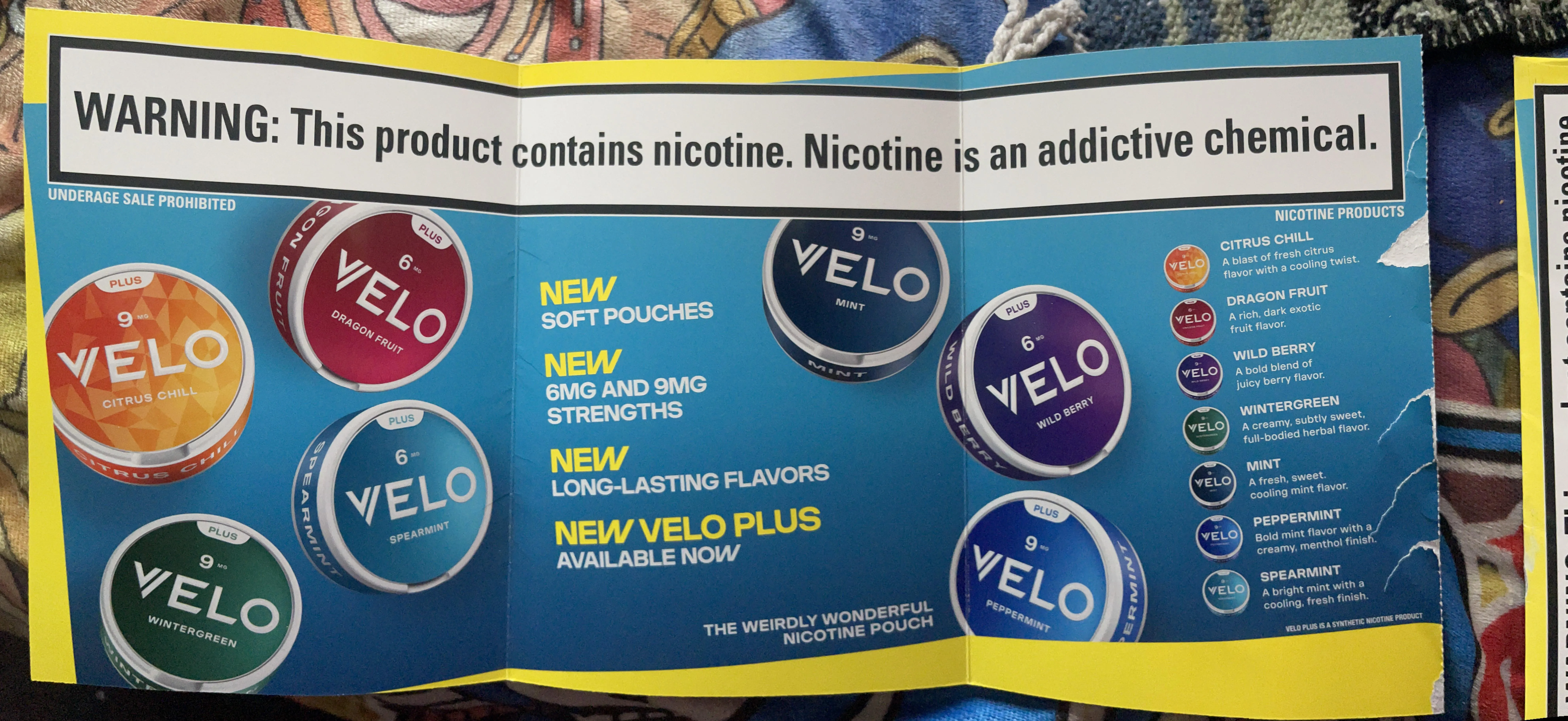 Cool velo plus advert