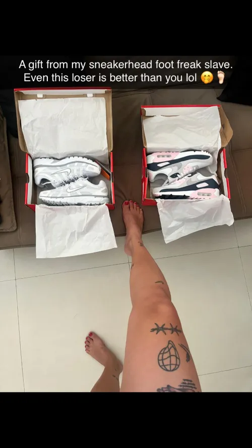 Even this loser outshines you. Stay beneath me where you belong… now submit