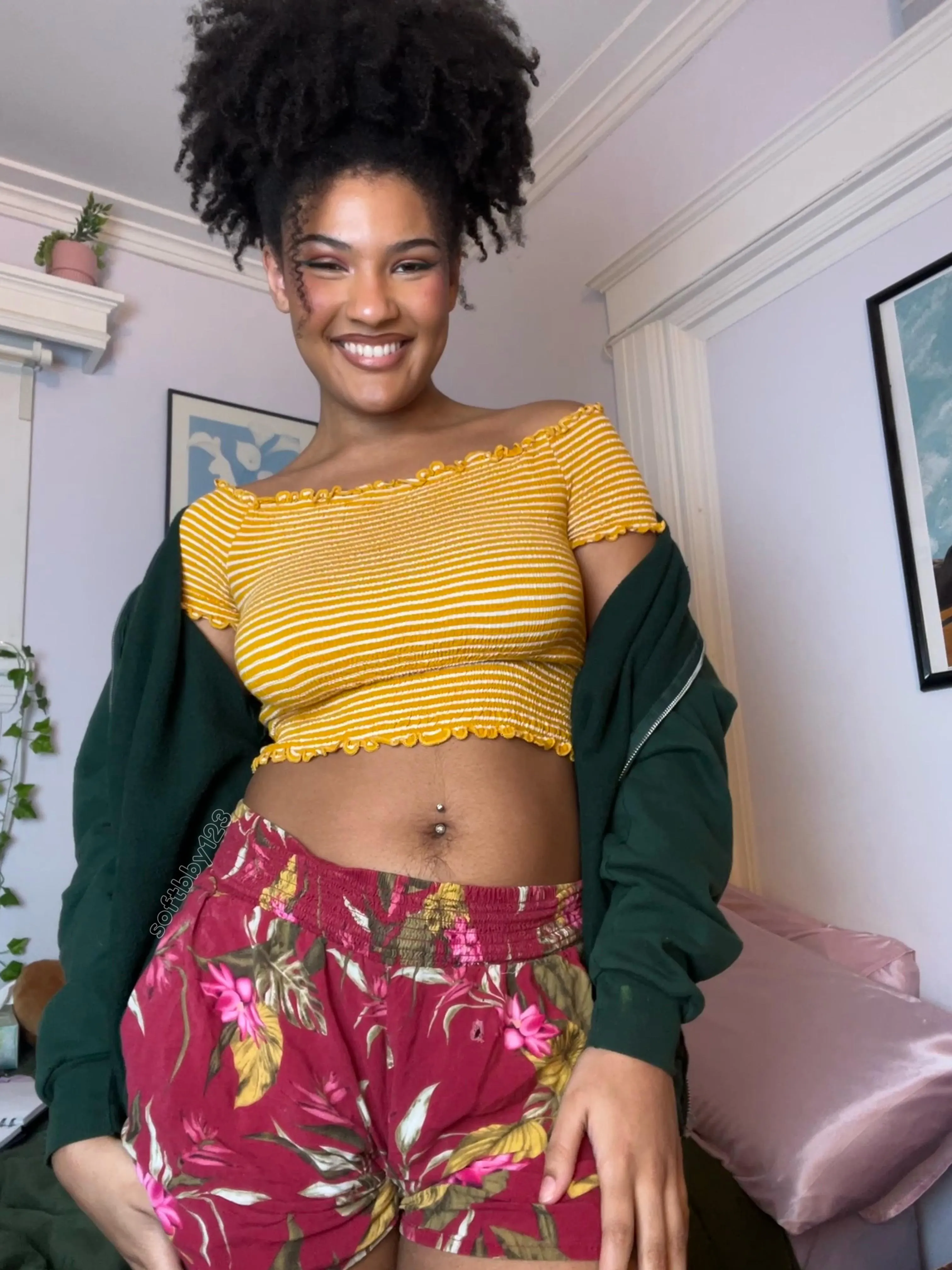 I always knew I’d love to wear crop tops