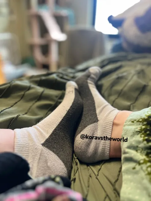 i know my socks make you all fuzzy. [findom]