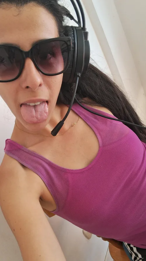 I like to open wide while studying your cock