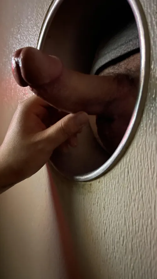 I’ll stop cheating on my bf right after my trip to the gloryhole