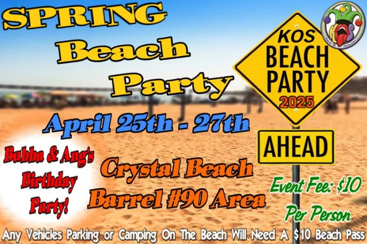 KOS's Spring Beach Party